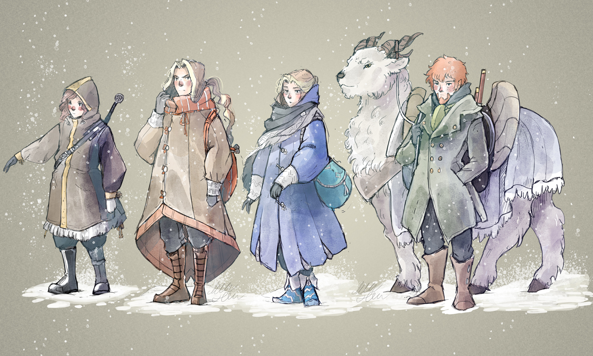 Year In Hereafter: Winter Clothes